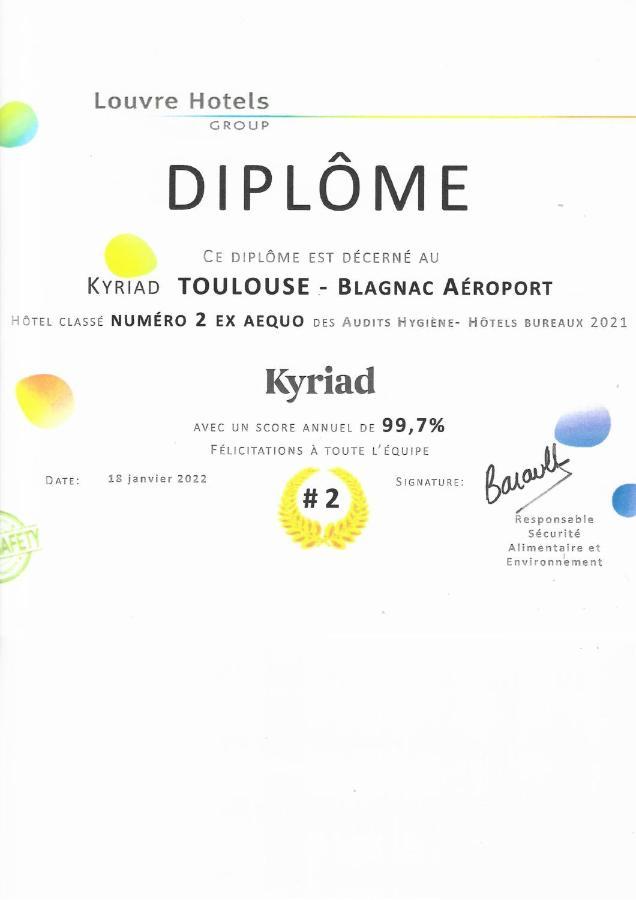 Kyriad Toulouse Blagnac Aeroport Kültér fotó
